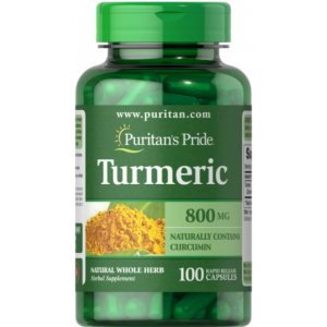 Turmeric Curcumin 800 мг- 100 капс Фото №1